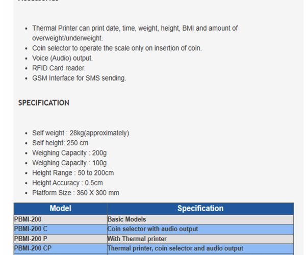 BMI Scale 1