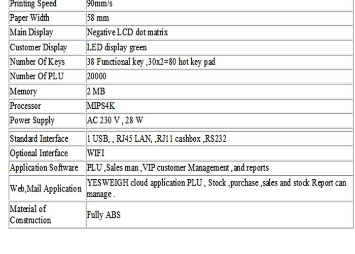 ECR SPEC